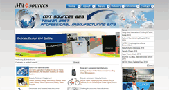 Desktop Screenshot of mitsources.com